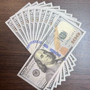 Prop Movie Money $100 Bills - 20 Pieces - $2000